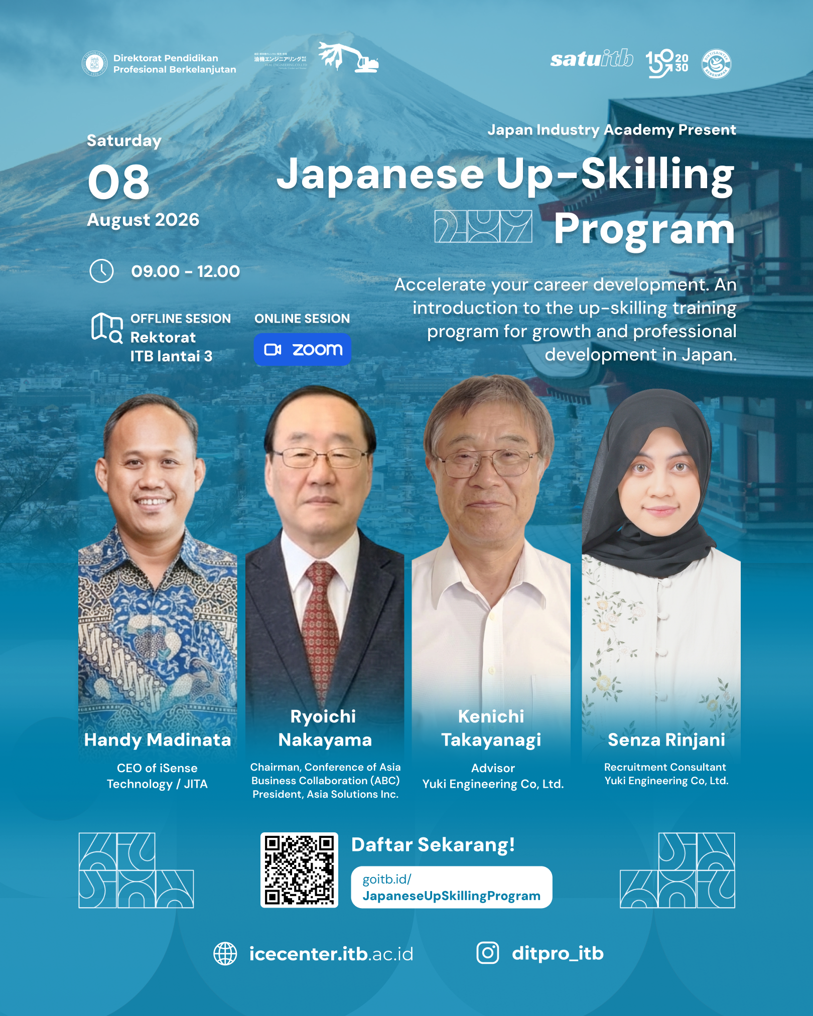 Poster Japanese Up-Skilling Program